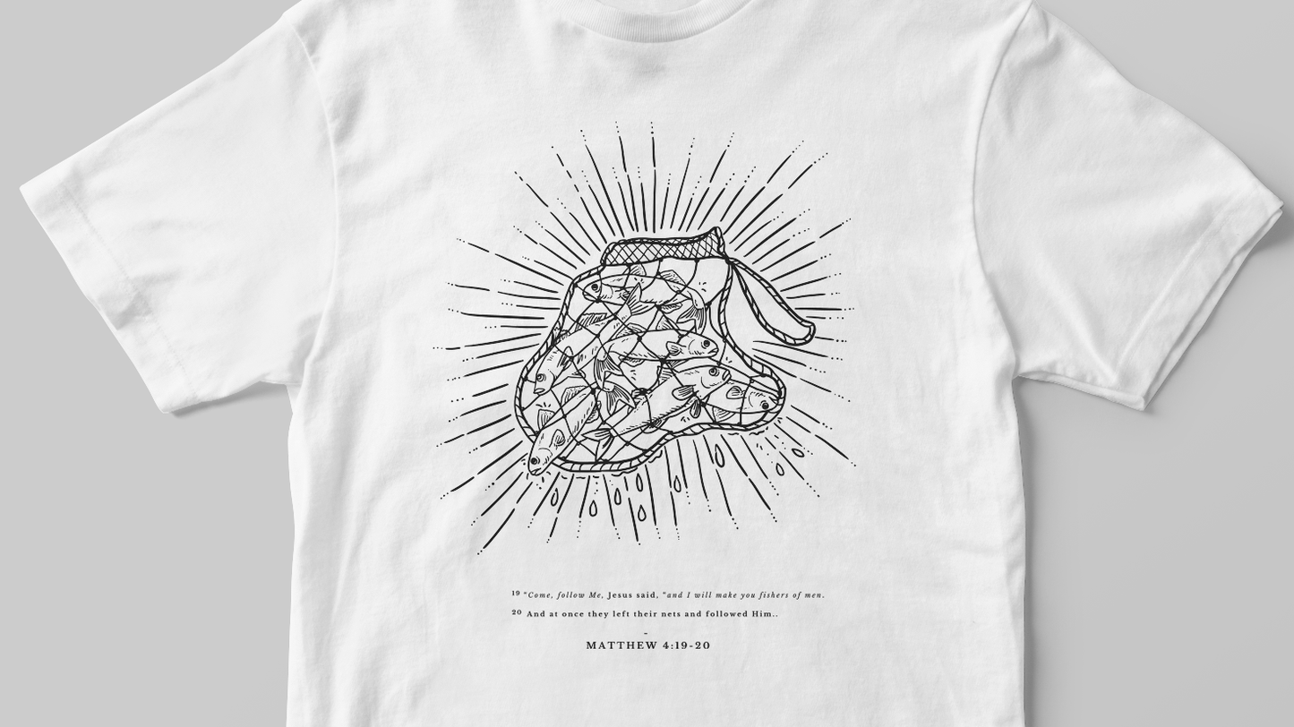 "FISHERS OF MEN" tee