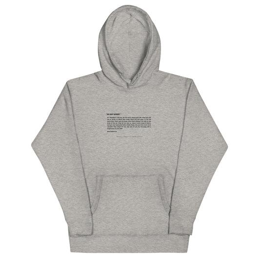 DO NOT WORRY Hoodie