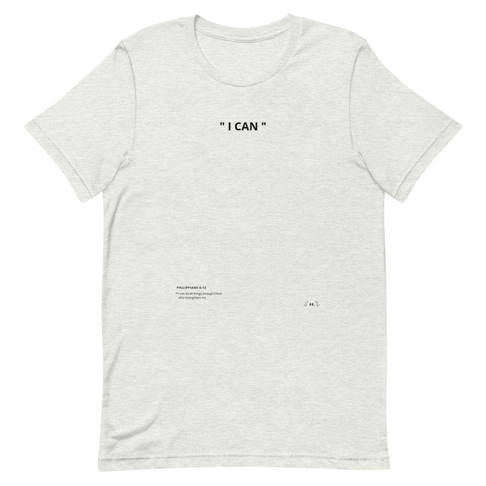 "I CAN DO ALL THINGS THROUGH CHRIST" Bible Verse Unisex Tee