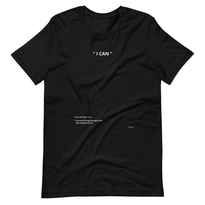 "I CAN DO ALL THINGS THROUGH CHRIST" Bible Verse Unisex Tee