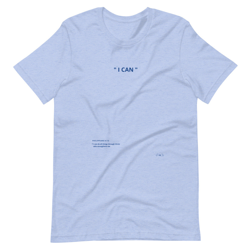 "I CAN DO ALL THINGS THROUGH CHRIST" Bible Verse Unisex Tee