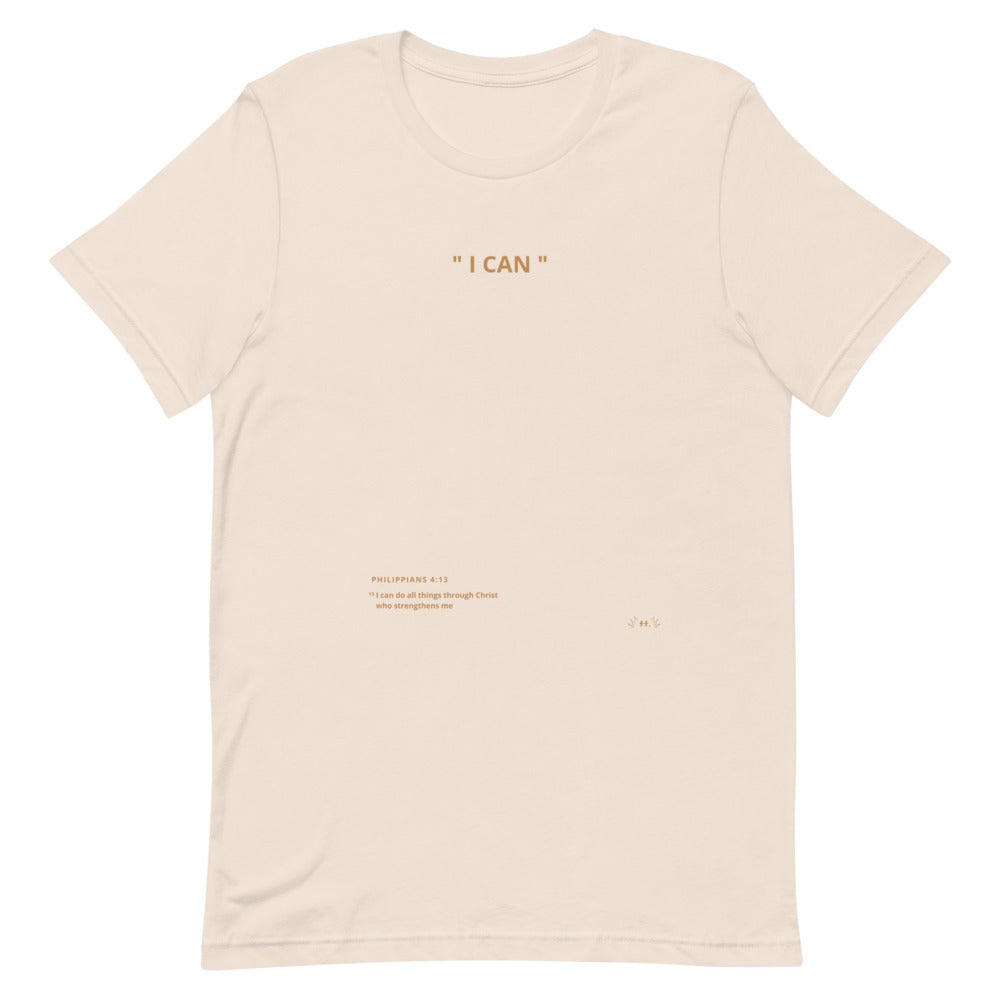 "I CAN DO ALL THINGS THROUGH CHRIST" Bible Verse Unisex Tee